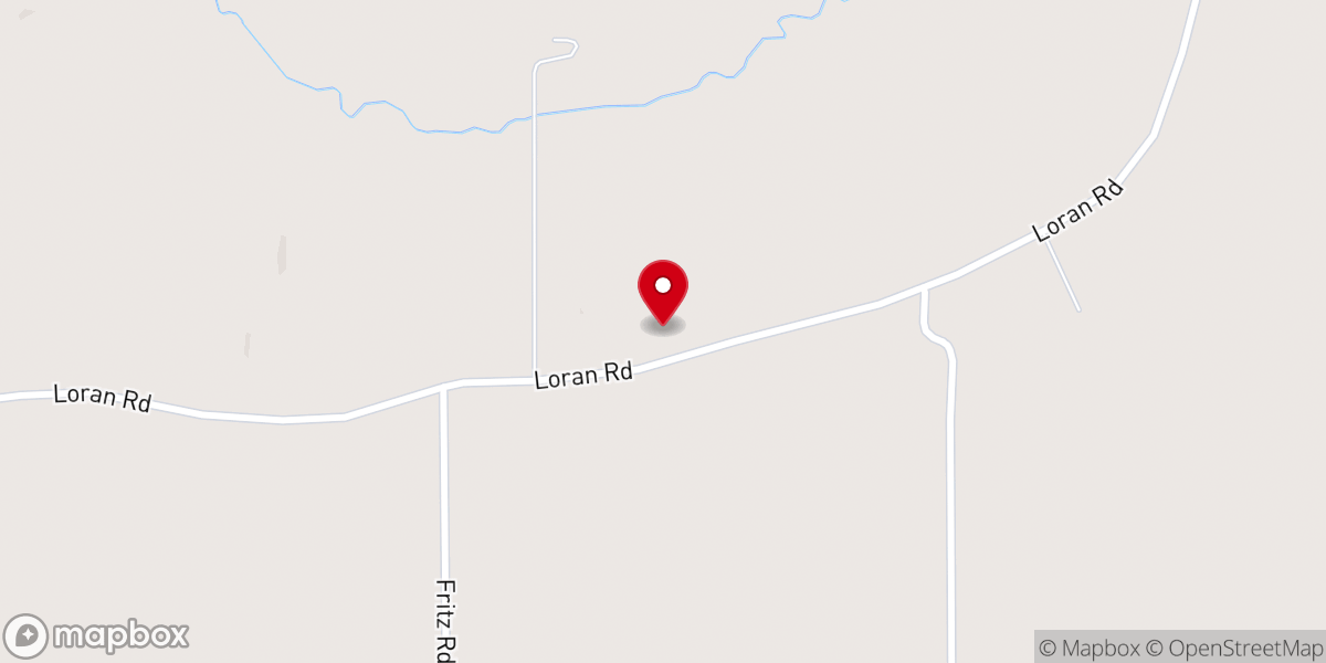 Map showing location of Mt. Carroll Christian Brotherhood