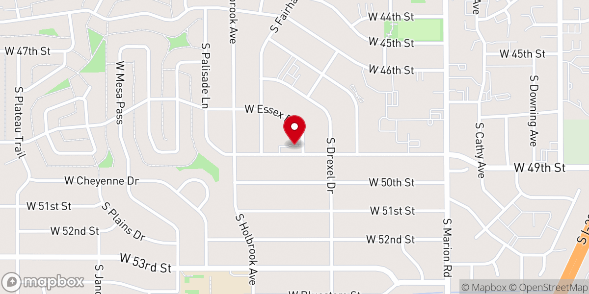 Map showing location of Grace Church