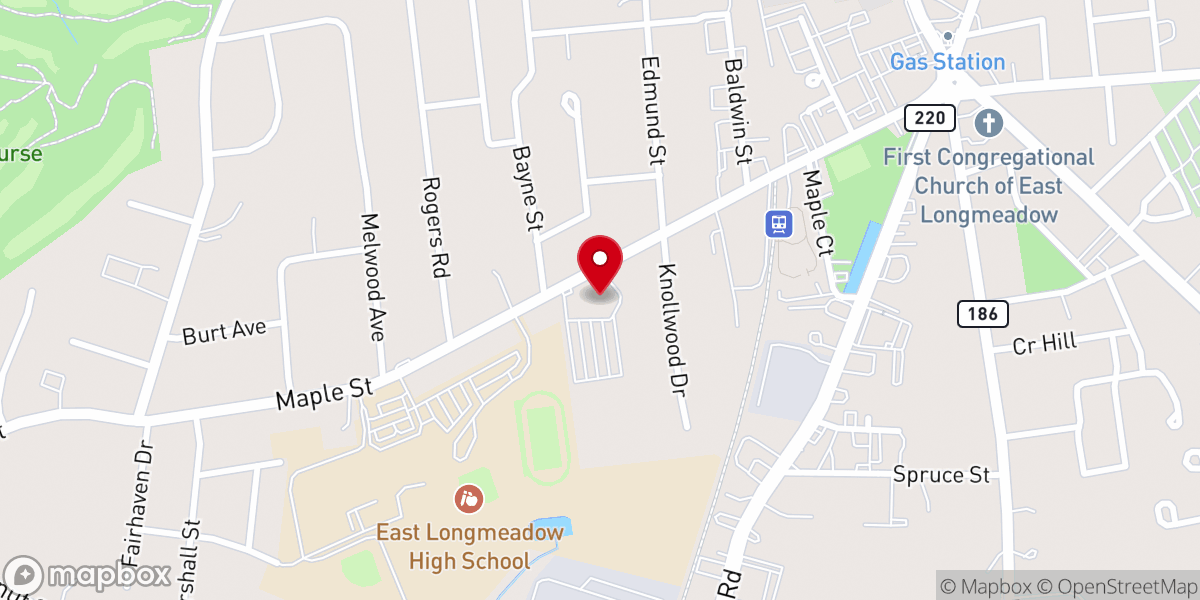Map showing location of St. Michael's Parish