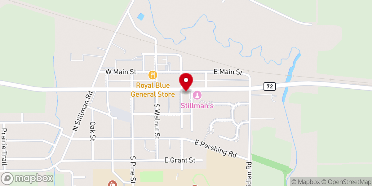 Map showing location of Valley Evangelical Covenant