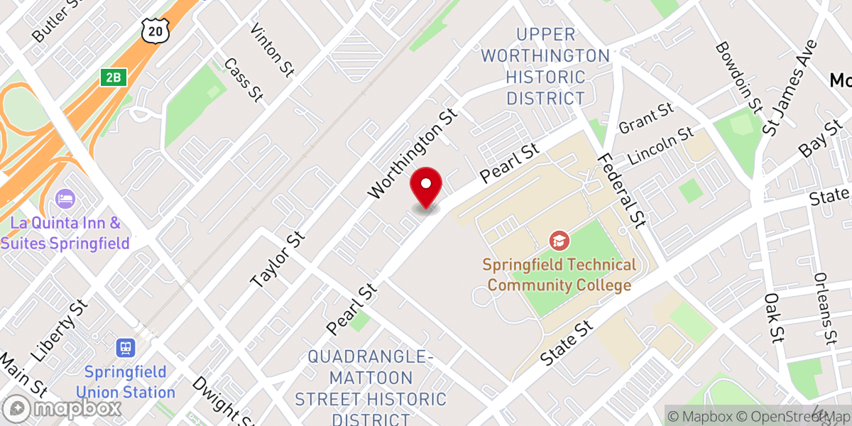 Map showing location of Salvation Army