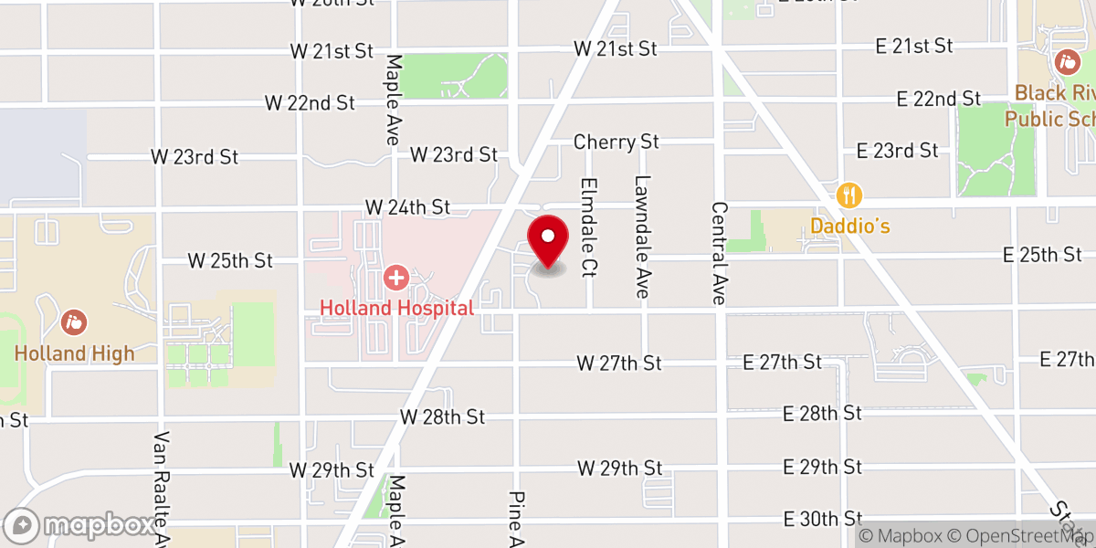 Map showing location of Harvest of Faith and Love Inc