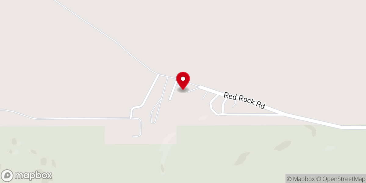 Map showing location of Meadow Vue Ranch