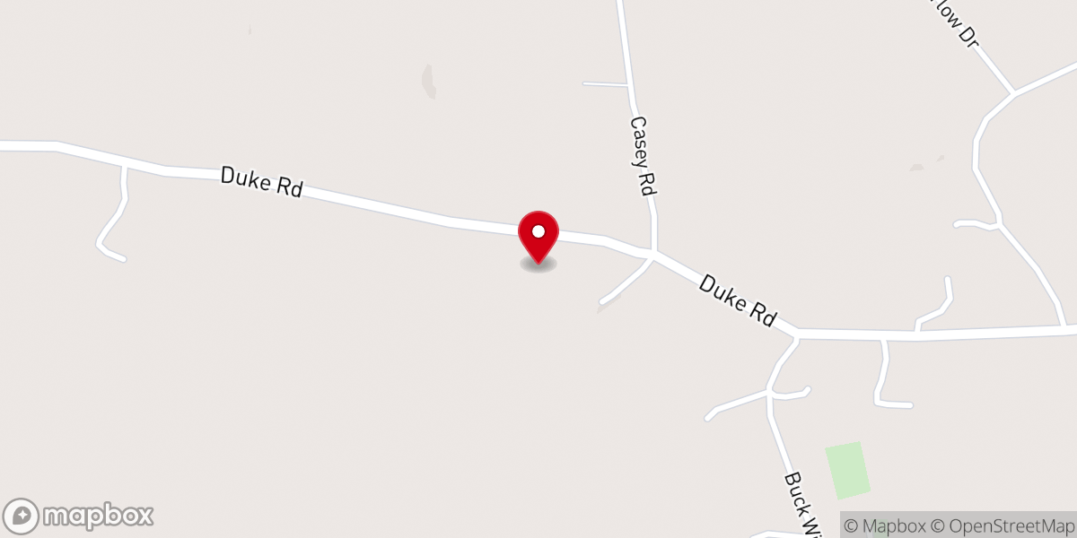 Map showing location of Seven Star Church