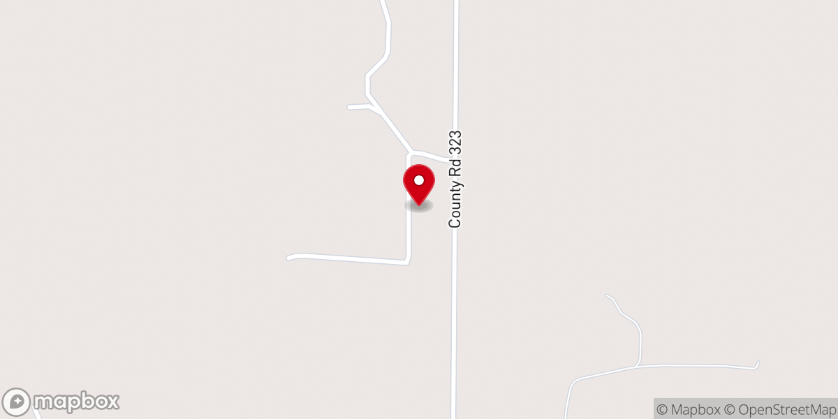 Map showing location of Saint Rest Church