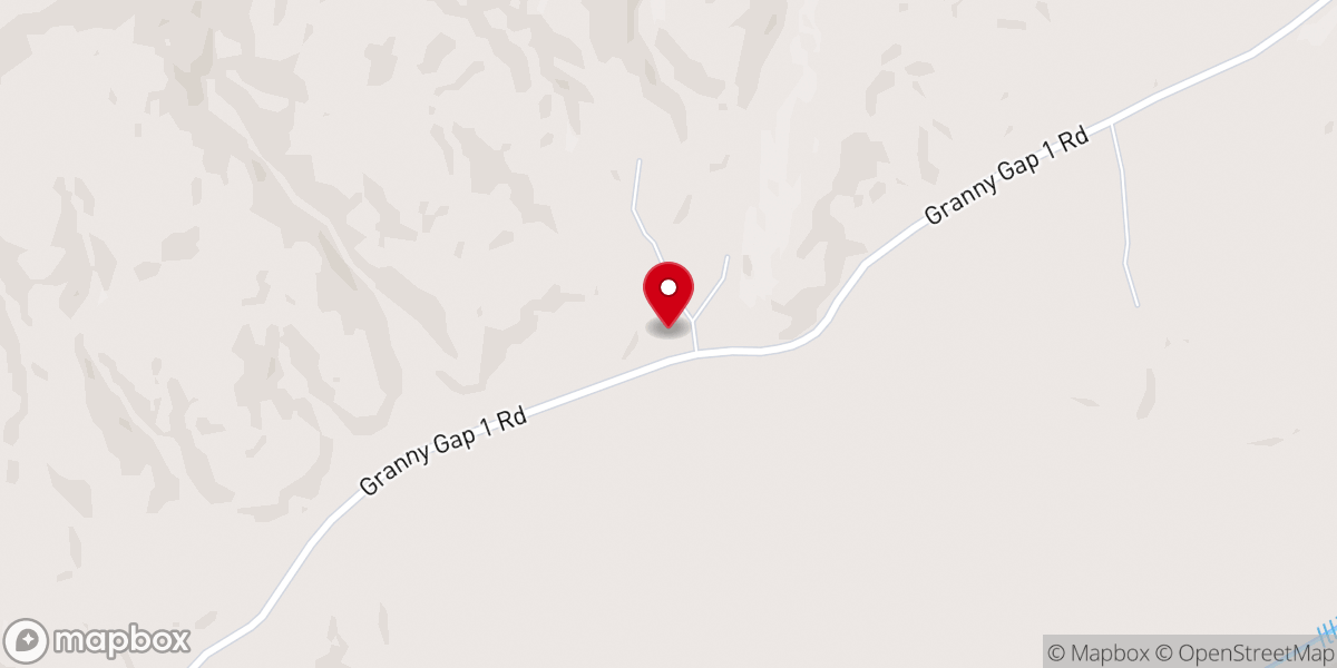 Map showing location of Price Grove Church