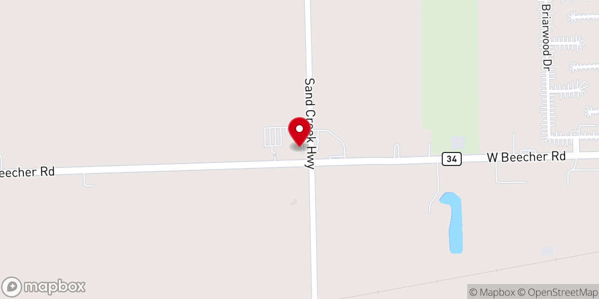 Map showing location of Jesus Is Lord Ministries