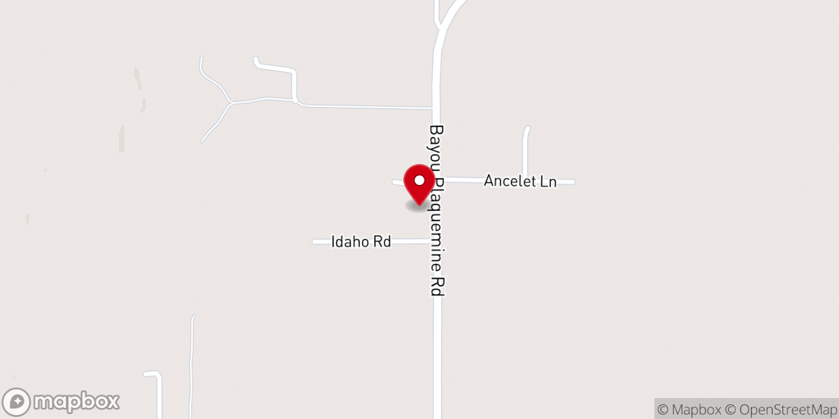 Map showing location of Roberts Cove Church of Christ