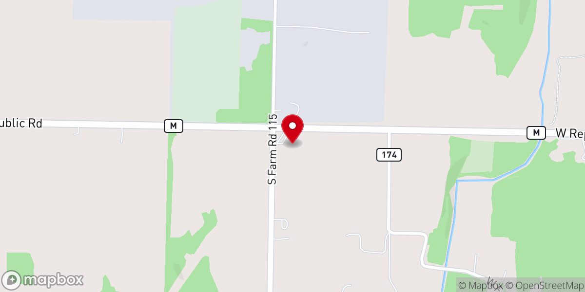 Map showing location of Christ Community Church