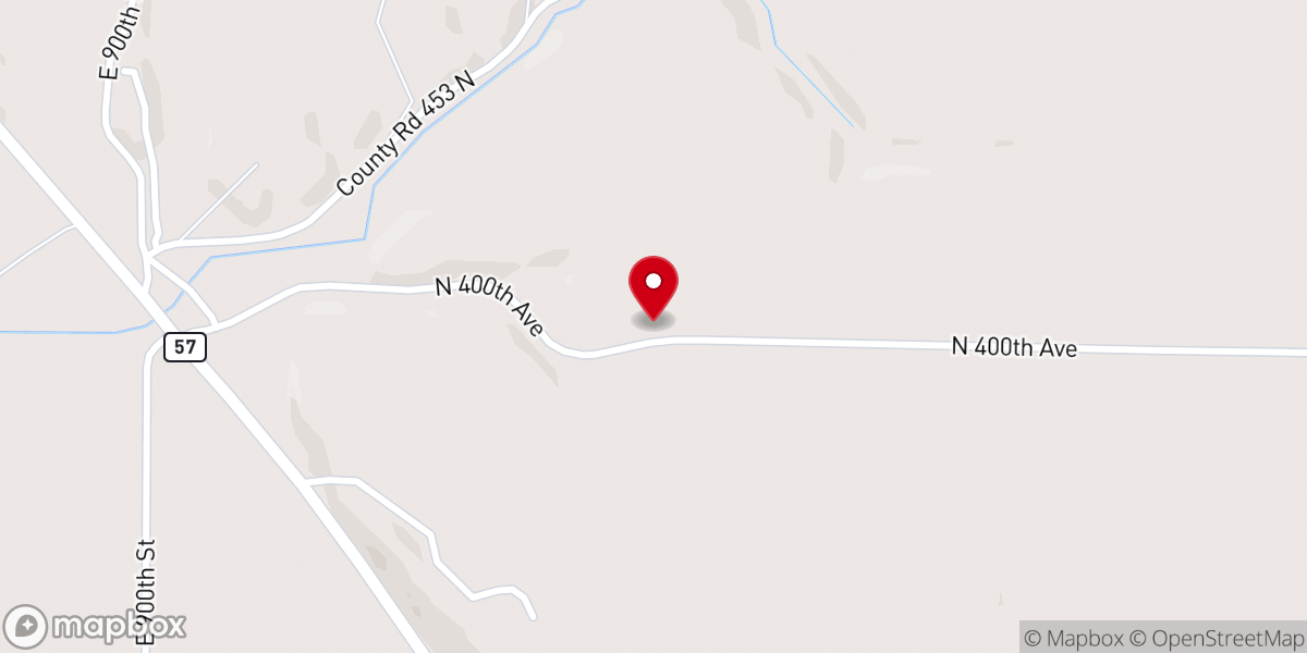 Map showing location of Bluff Hall Evangelical Free Church