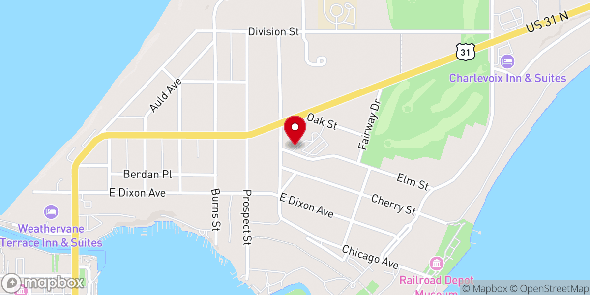 Map showing location of Community Reformed Church