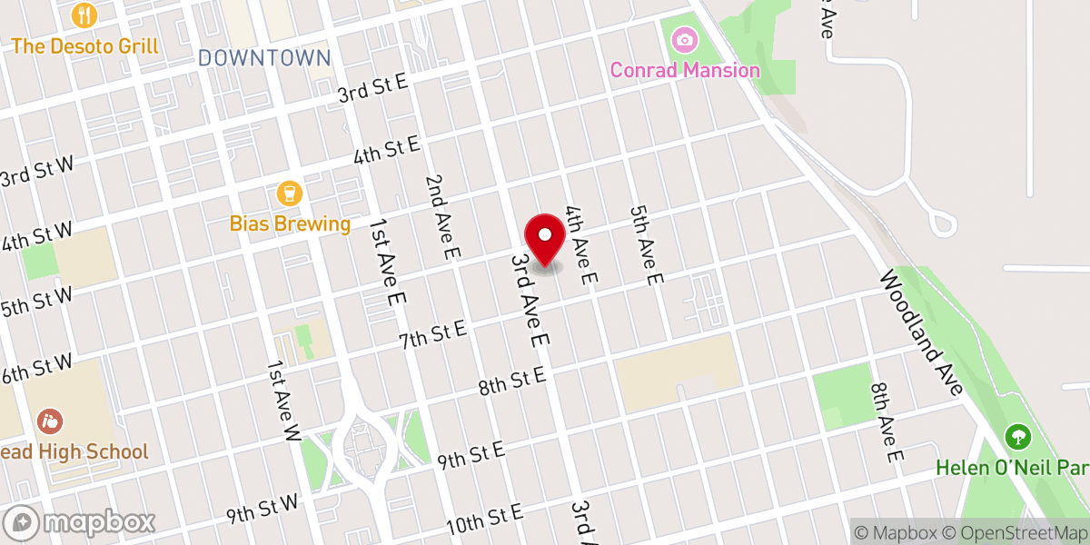 Map showing location of Faith Covenant Presbyterian Church