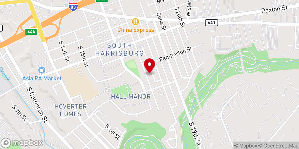 Map showing location of Word of Life Ministries Earl Dantzler