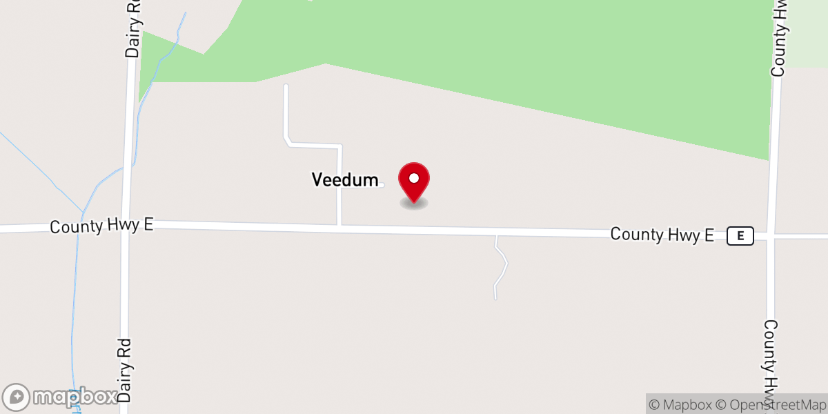 Map showing location of Veedum Moravian Church