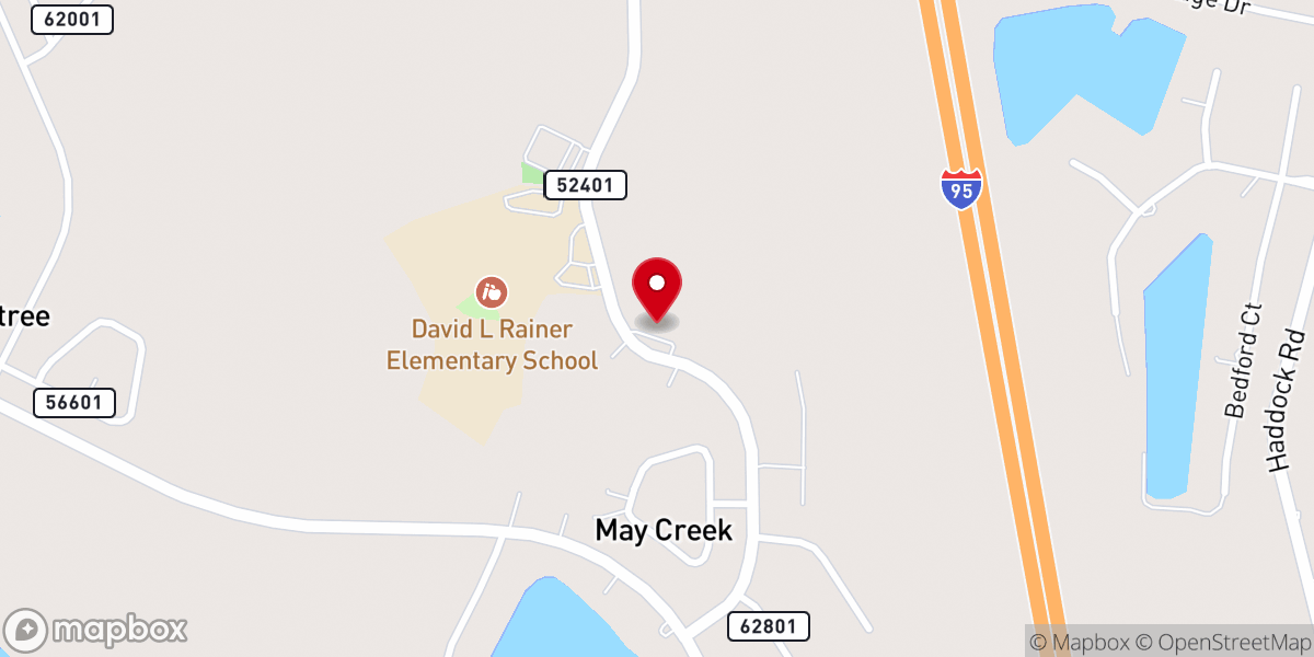 Map showing location of Camden Seventh-day Adventist Church