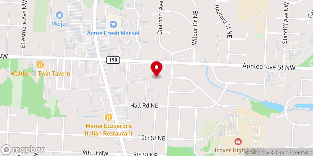Map showing location of St Luke Foundation