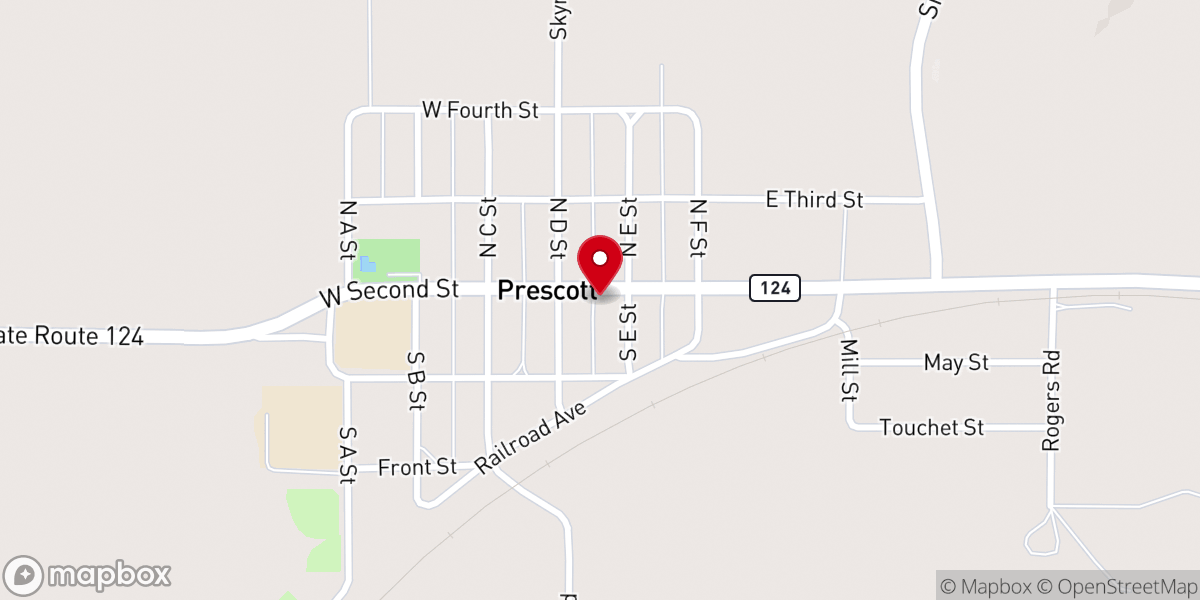 Map showing location of Church historical