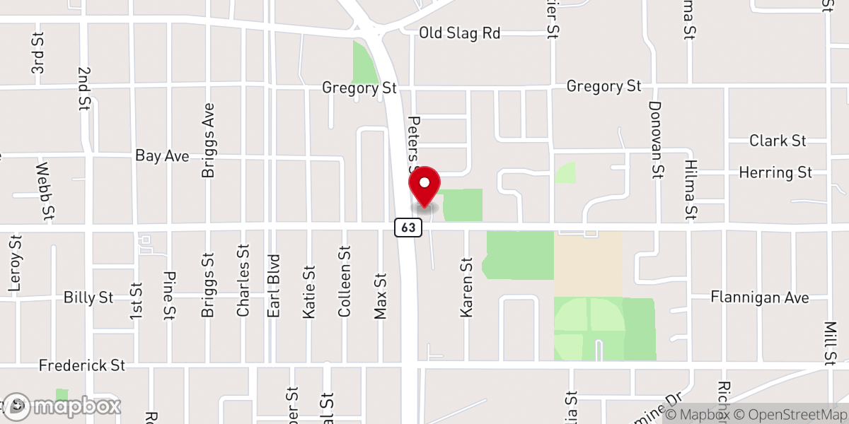 Map showing location of Church of the Living God