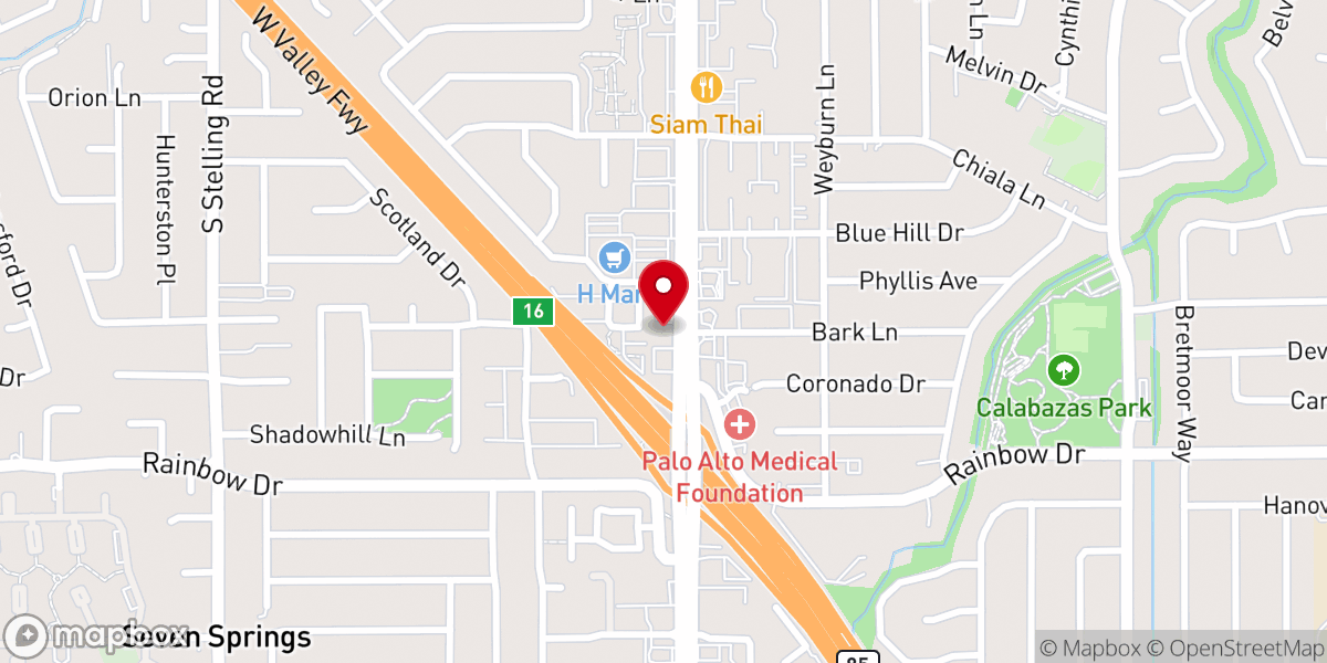 Map showing location of All World Mission Prayer Center, Inc. (AWMPC)