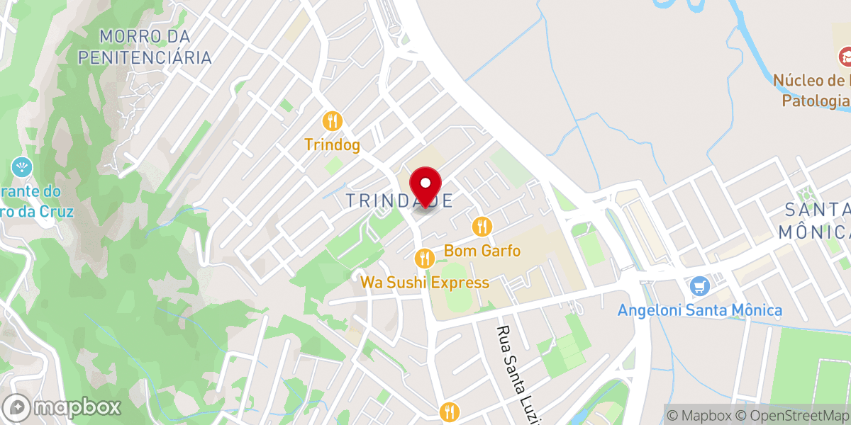 Map showing location of Igreja do Evangelho Quadrangular 902