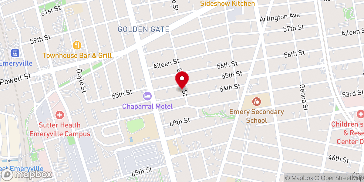 Map showing location of Breakthrough Christian Ministries