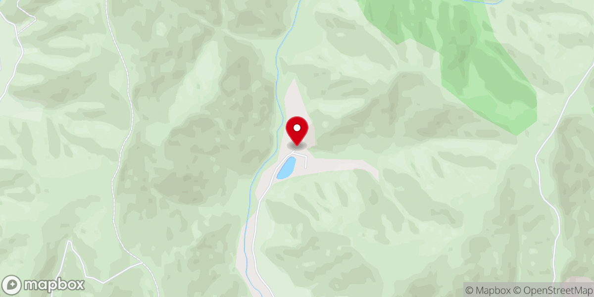 Map showing location of Ananda Valley Farm