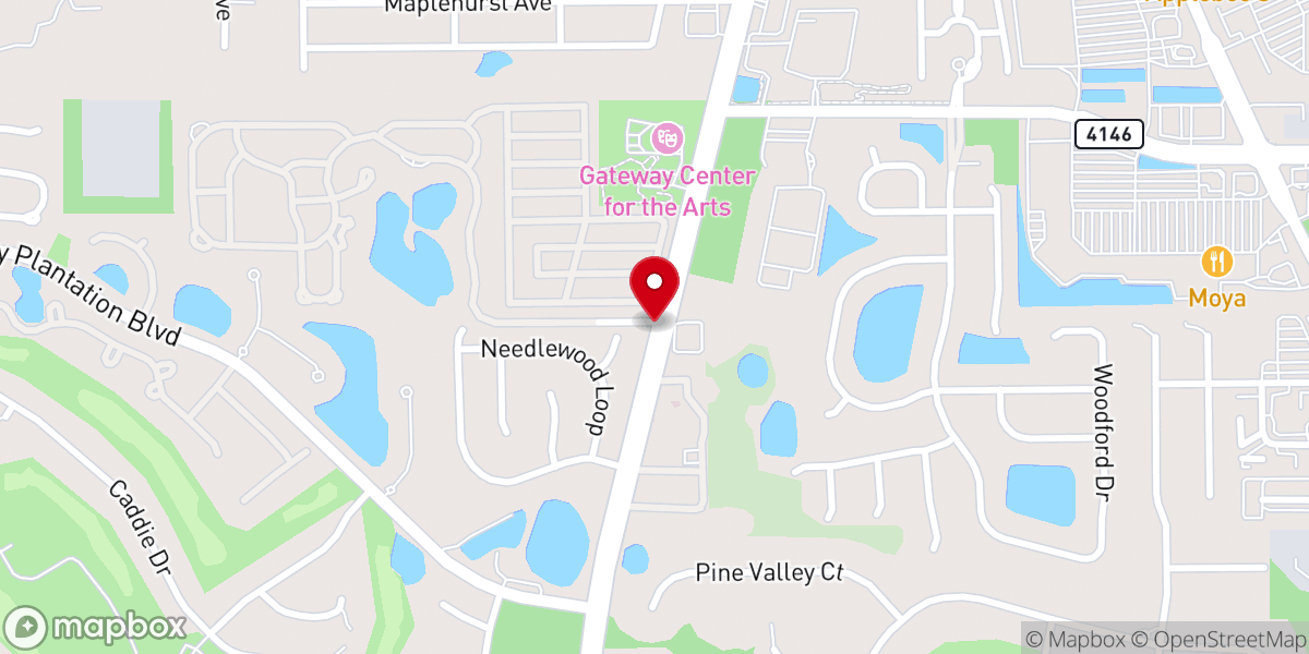 Map showing location of King's Lake