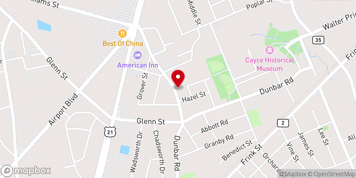 Map showing location of Mission of Hope Ministries