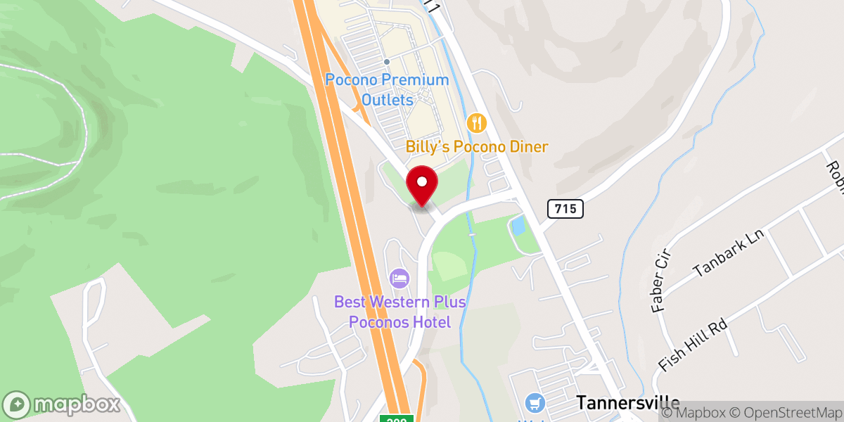 Map showing location of Grace Church