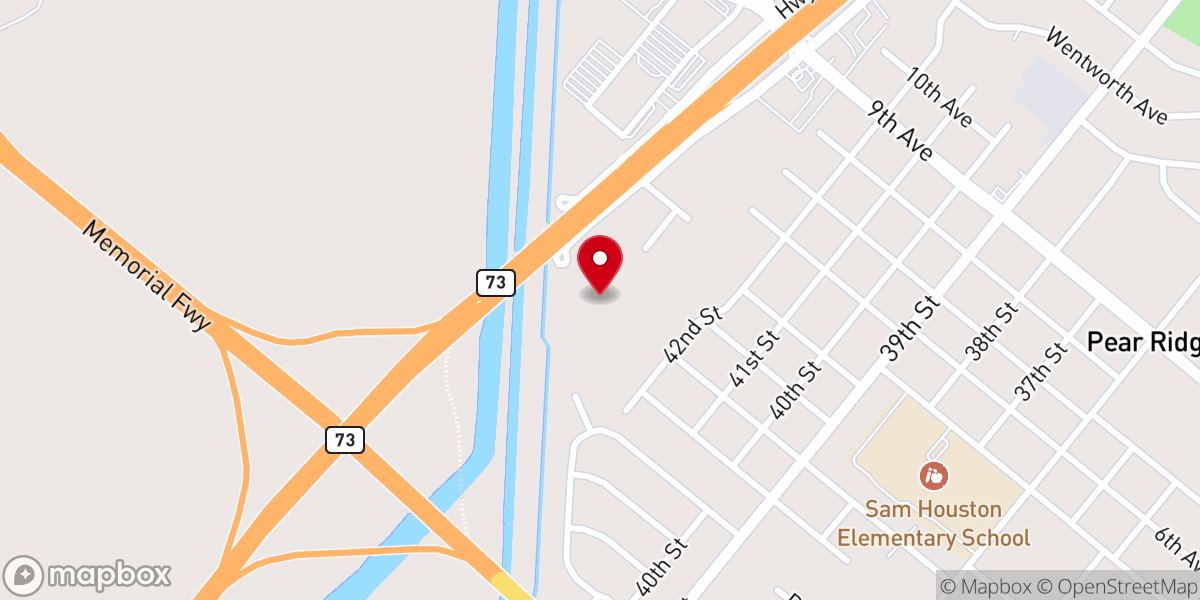 Map showing location of Church of the Light of the World