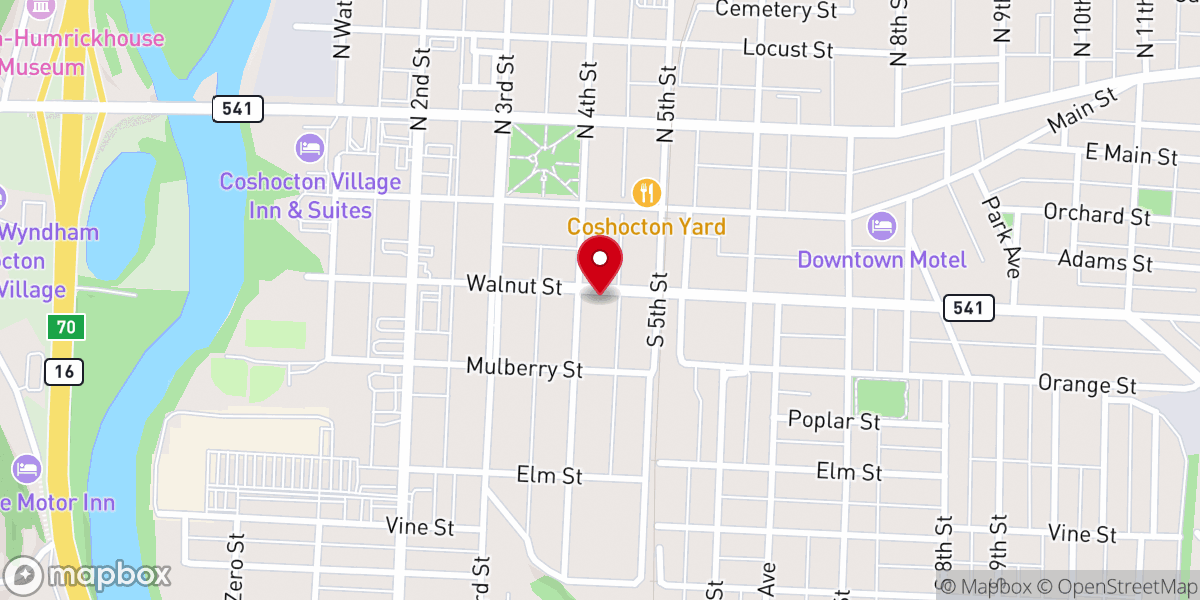 Map showing location of Three Rivers District Union