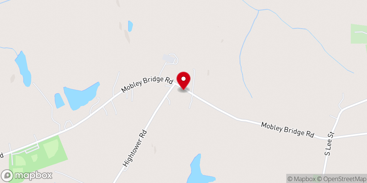 Map showing location of Gospel Mission Church