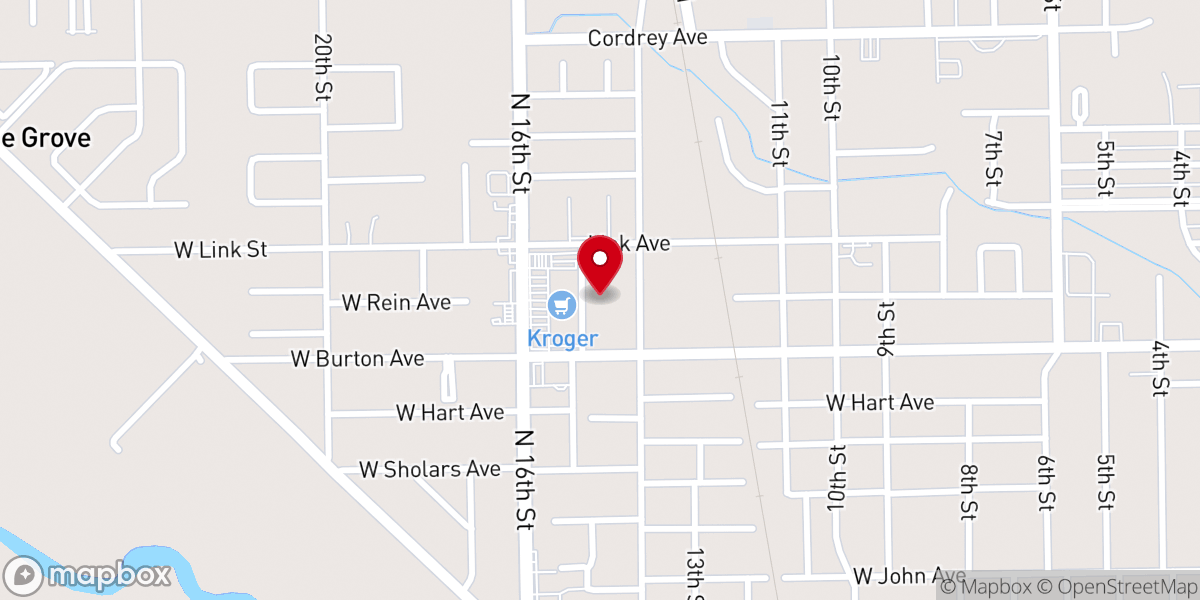 Map showing location of New Beginning Church Outreach