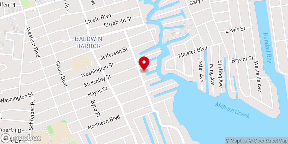 Map showing location of One Life Christian Church