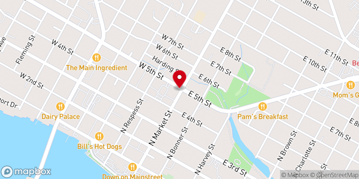 Map showing location of Charity Outreach Ministry Enterprise