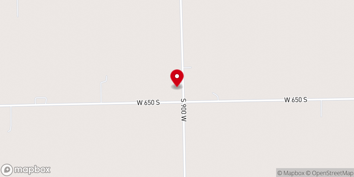 Map showing location of Mark lambright