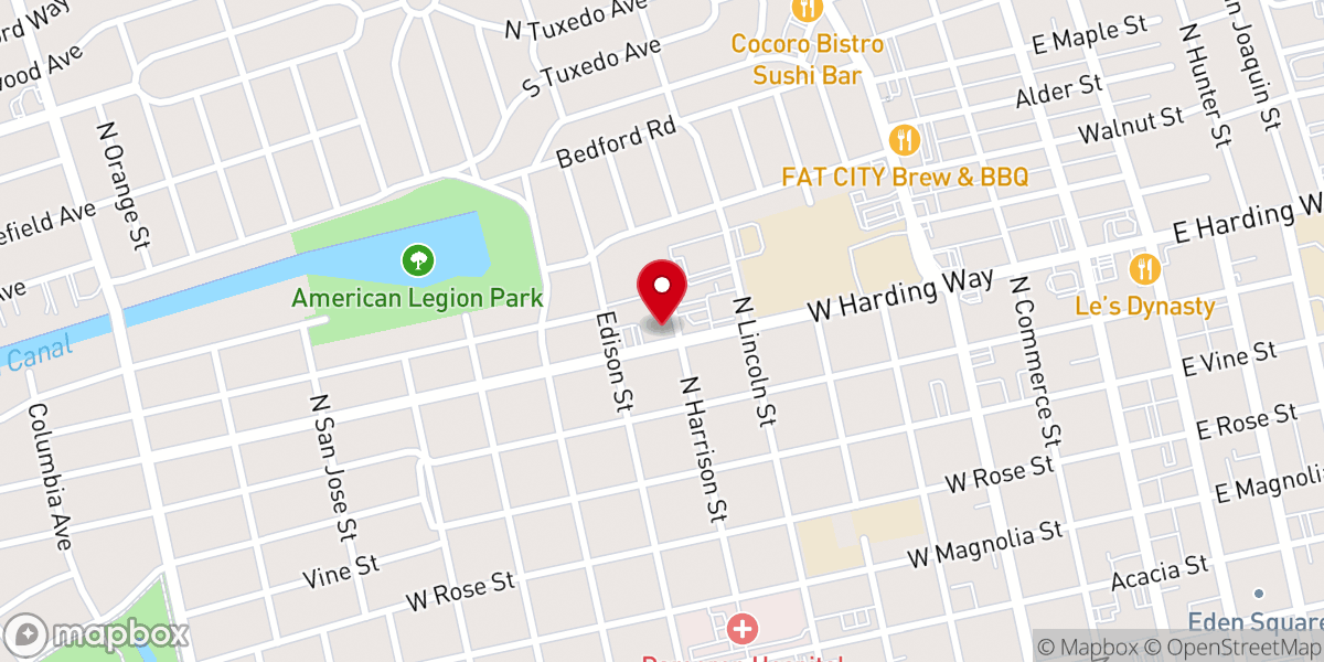 Map showing location of Amigos De Cristo