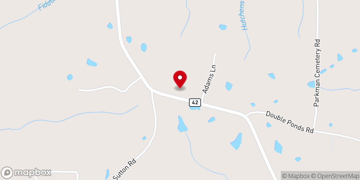 Map showing location of St Mary Outreach