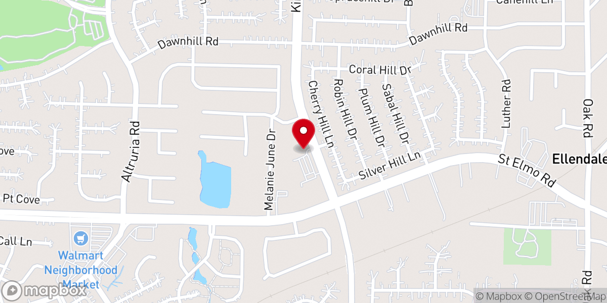 Map showing location of River City Church-Bartlett