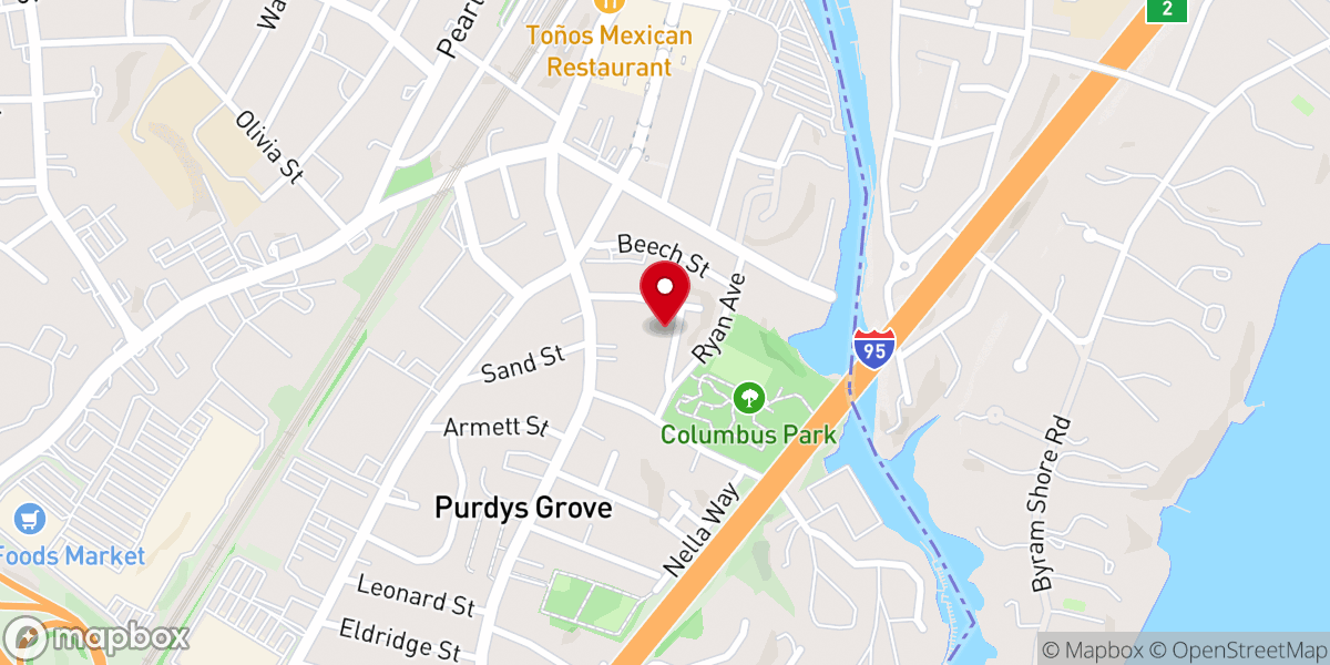 Map showing location of Capilla Del Santísimo, Parroquia Del Santo Rosario