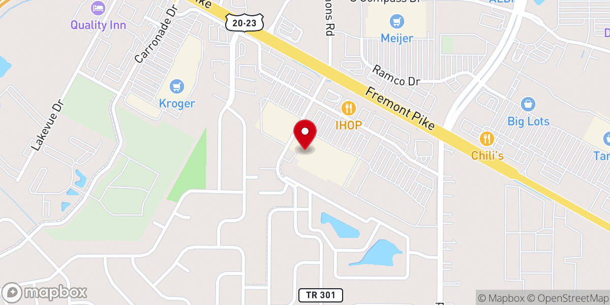 Map showing location of Zoar Lutheran Church Foundation Inc