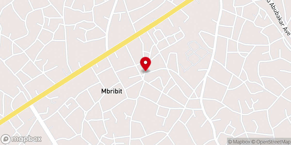 Map showing location of New Generation Faith Anglican Church, Mbribit Itam, Itu