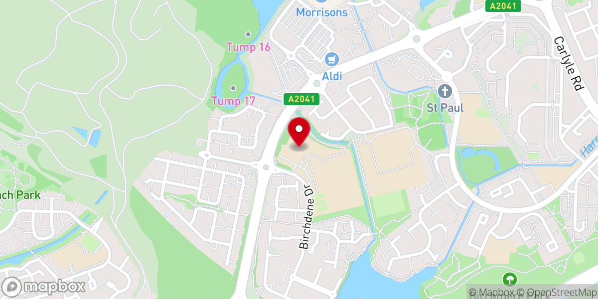 Map showing location of Royal Priesthood Church (UK)