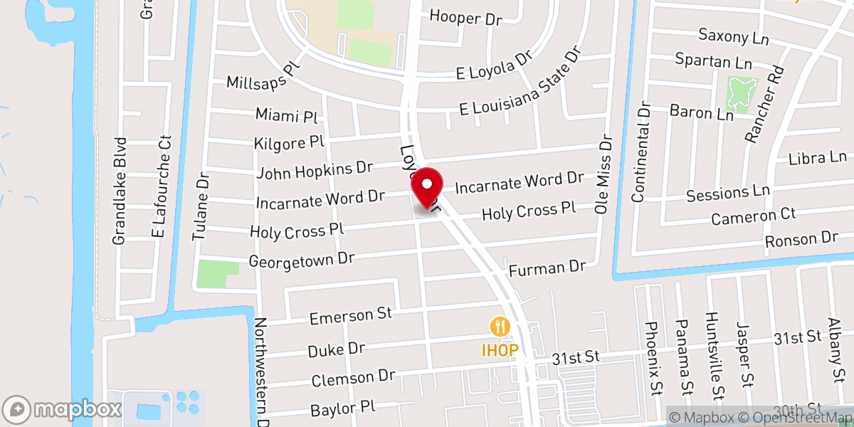 Map showing location of Family Church