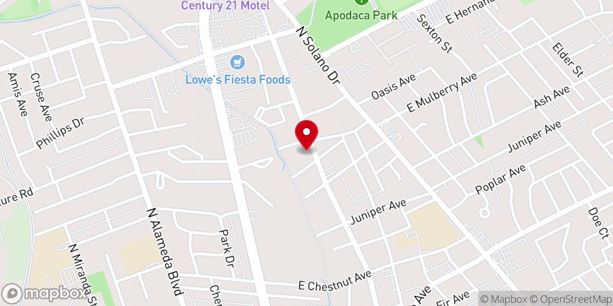 Map showing location of Greater Saint John Church of God in Christ