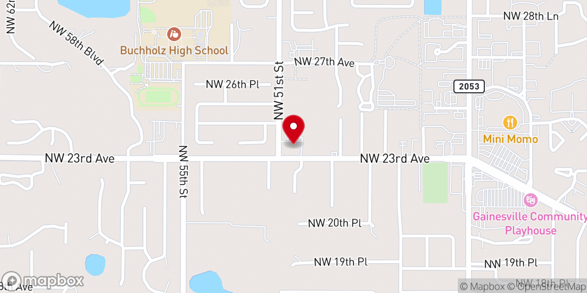 Map showing location of CityLight Church