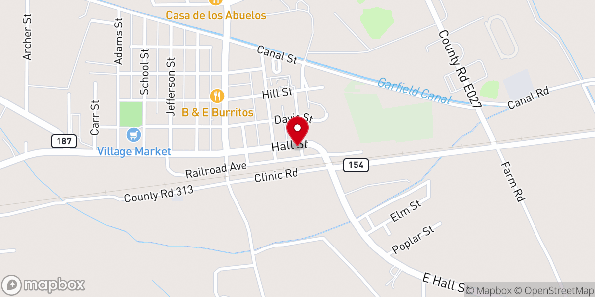 Map showing location of The Church of God