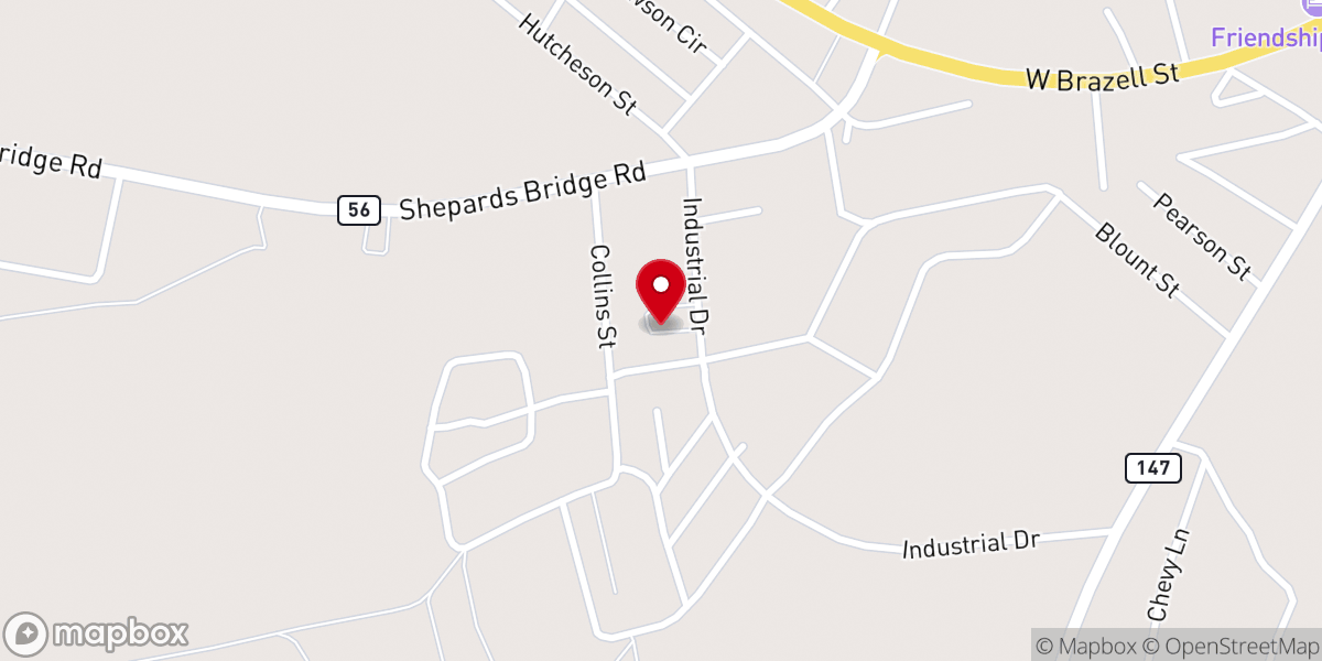 Map showing location of Iglesia Nuevo Comienzo en Cristo IDD