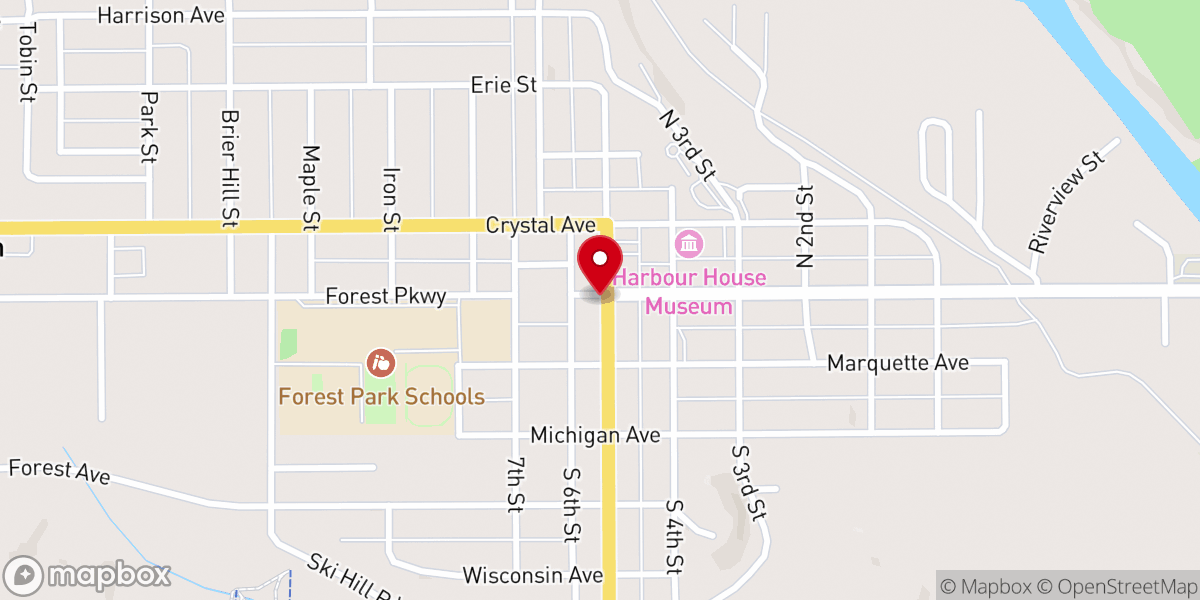 Map showing location of United Lutheran Church