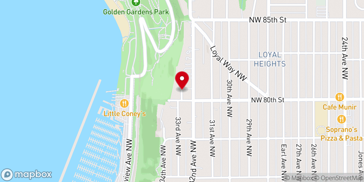 Map showing location of Church of Holy Water